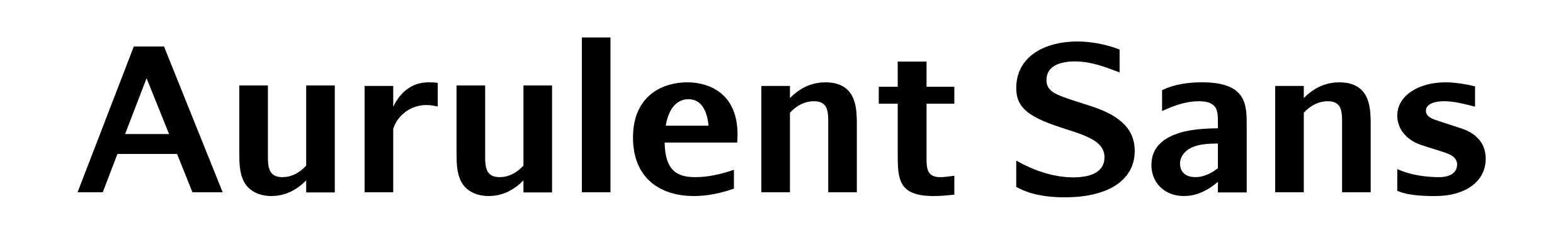 Aurulent Sans